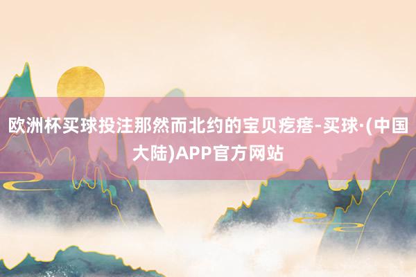 欧洲杯买球投注那然而北约的宝贝疙瘩-买球·(中国大陆)APP官方网站